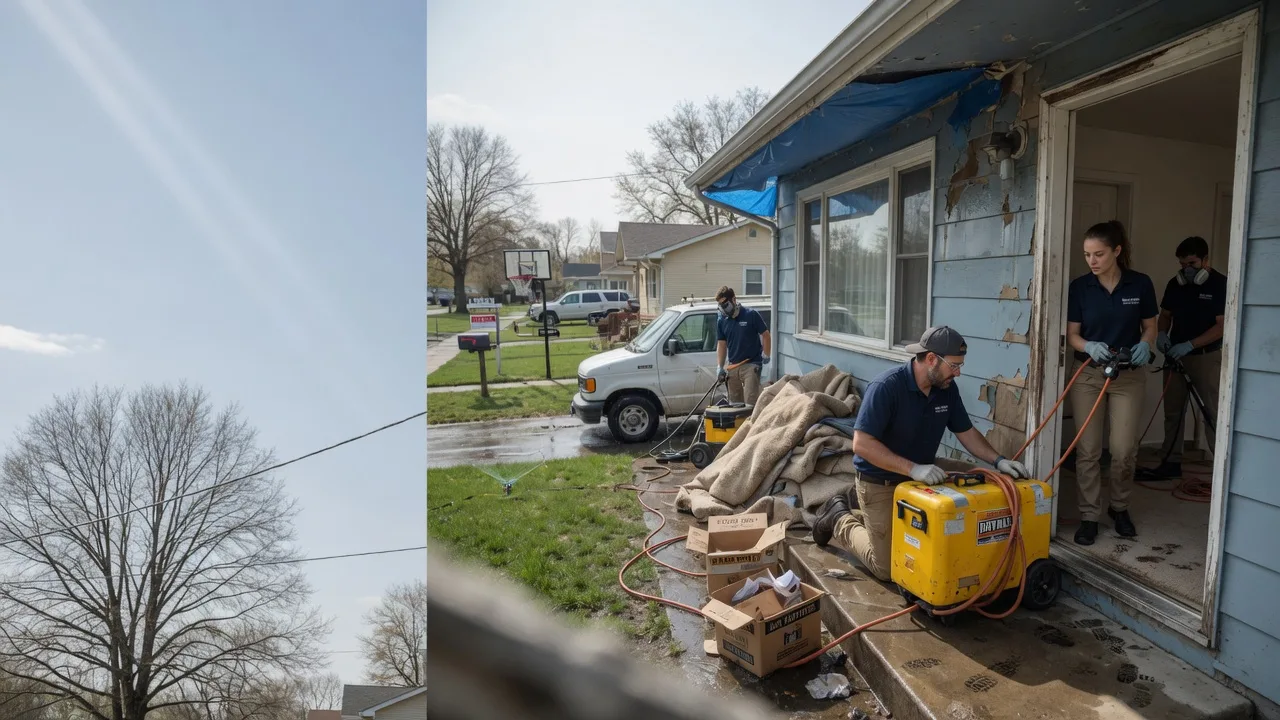 Basement Flood Cleanup in Kirksville, MO near me